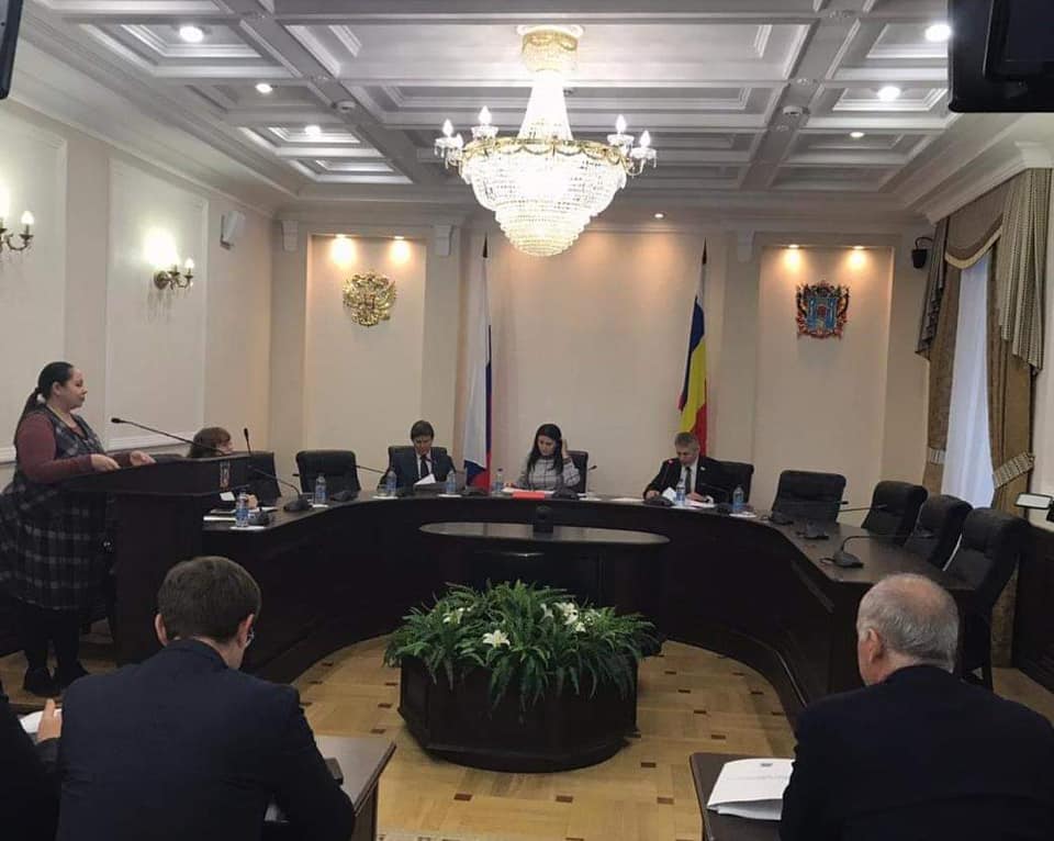Заседание комитета по ЖКХ Законодательного Собрания Ростовской области